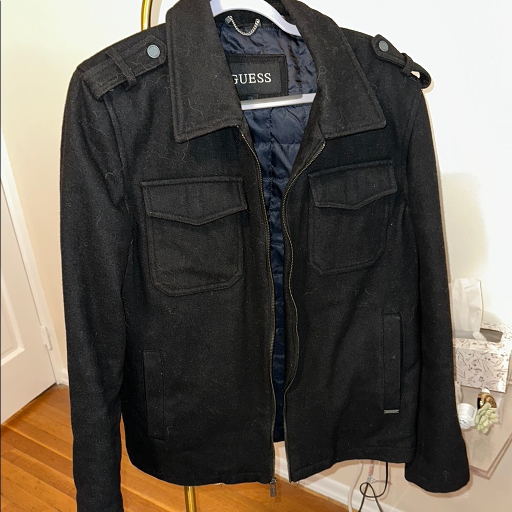 GUESS Men's Black Jacket